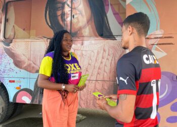 Combate e conscientização: campanha reforça comprimisso com Feminicídio Zero durante o clássico BA x VI pelo Baianão 2026