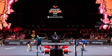 Número 1 do Mundo: Calderano e Bruna Takahashi conquistam o Smash de Singapura