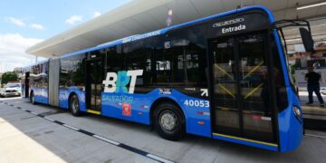 Prefeitura de Salvador testa linha estendida do BRT Salvador para evento na Arena Fonte Nova nesta sexta-feira (3)