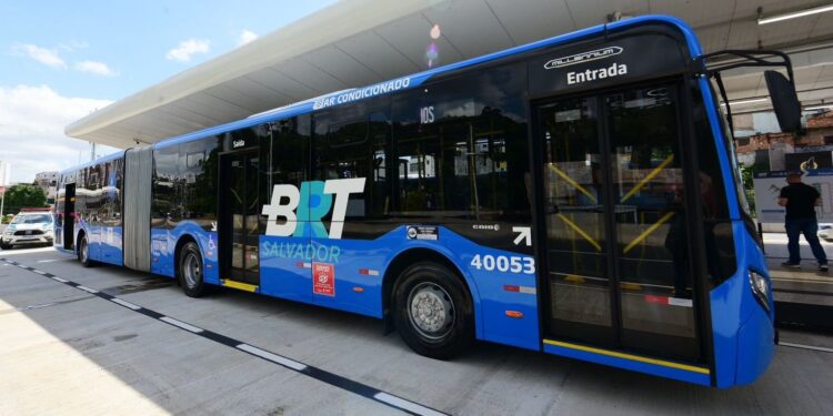 Prefeitura de Salvador testa linha estendida do BRT Salvador para evento na Arena Fonte Nova nesta sexta-feira (3)
