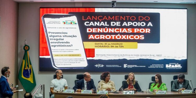 Brasil: Governo Federal lança ferramenta para fortalecer denúncias relacionadas ao uso irregular de agrotóxicos
