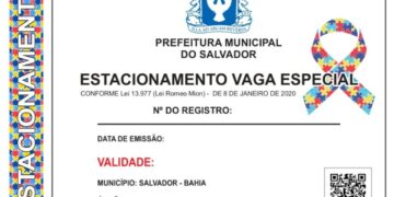 Abril Azul: Transalvador realiza emissão de credenciais de estacionamento para pessoas com TEA