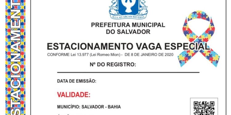 Abril Azul: Transalvador realiza emissão de credenciais de estacionamento para pessoas com TEA