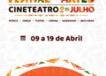 Arte e cultura: Divulgada a programação do I Festival das Artes do Cineteatro 2 de Julho