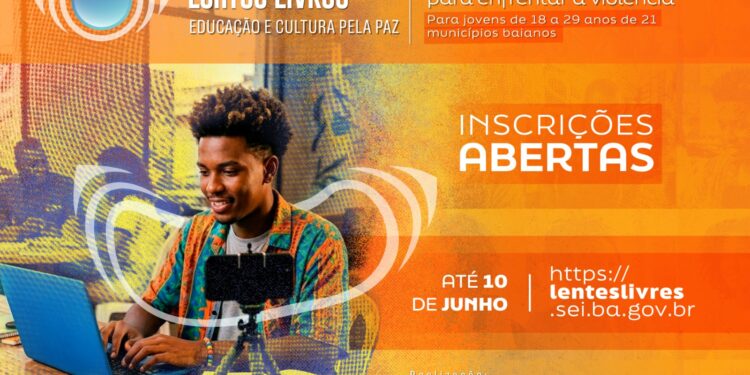Concurso: Lentes Livres premia ideias da juventude para a cultura de paz na Bahia
