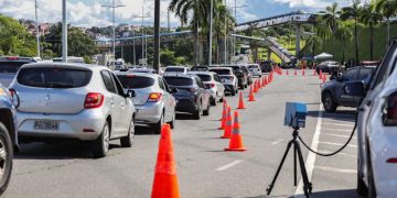 Ação integrada: Blitz para conscientização de condutores sobre a campanha do Maio Amarelo