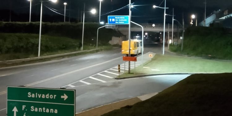 Principais entradas de Salvador recebem operação especial de iluminação da Dsip para os festejos juninos