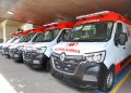 Transporte de pacientes: Bahia é contemplada com dez novas ambulâncias para reforçar serviço do SAMU