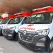 Transporte de pacientes: Bahia é contemplada com dez novas ambulâncias para reforçar serviço do SAMU